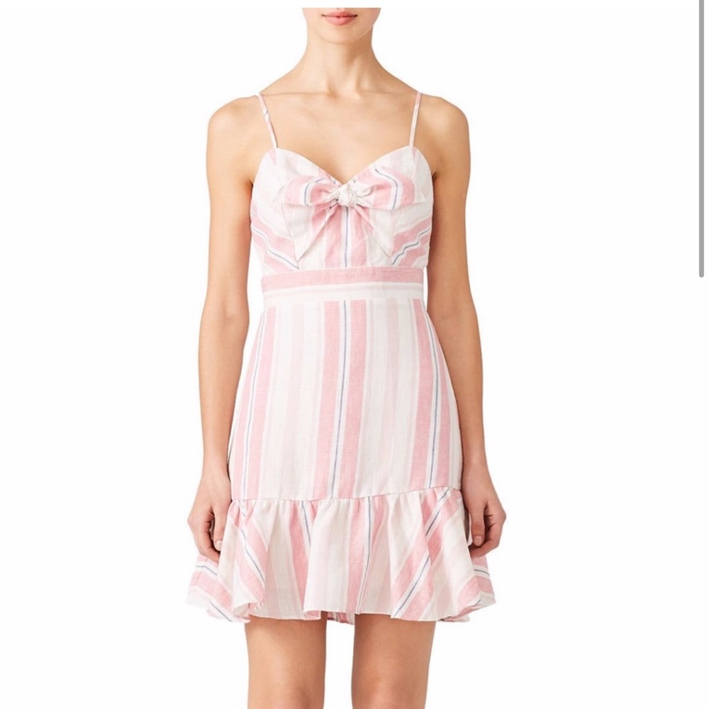 Pink Striped Day Dress